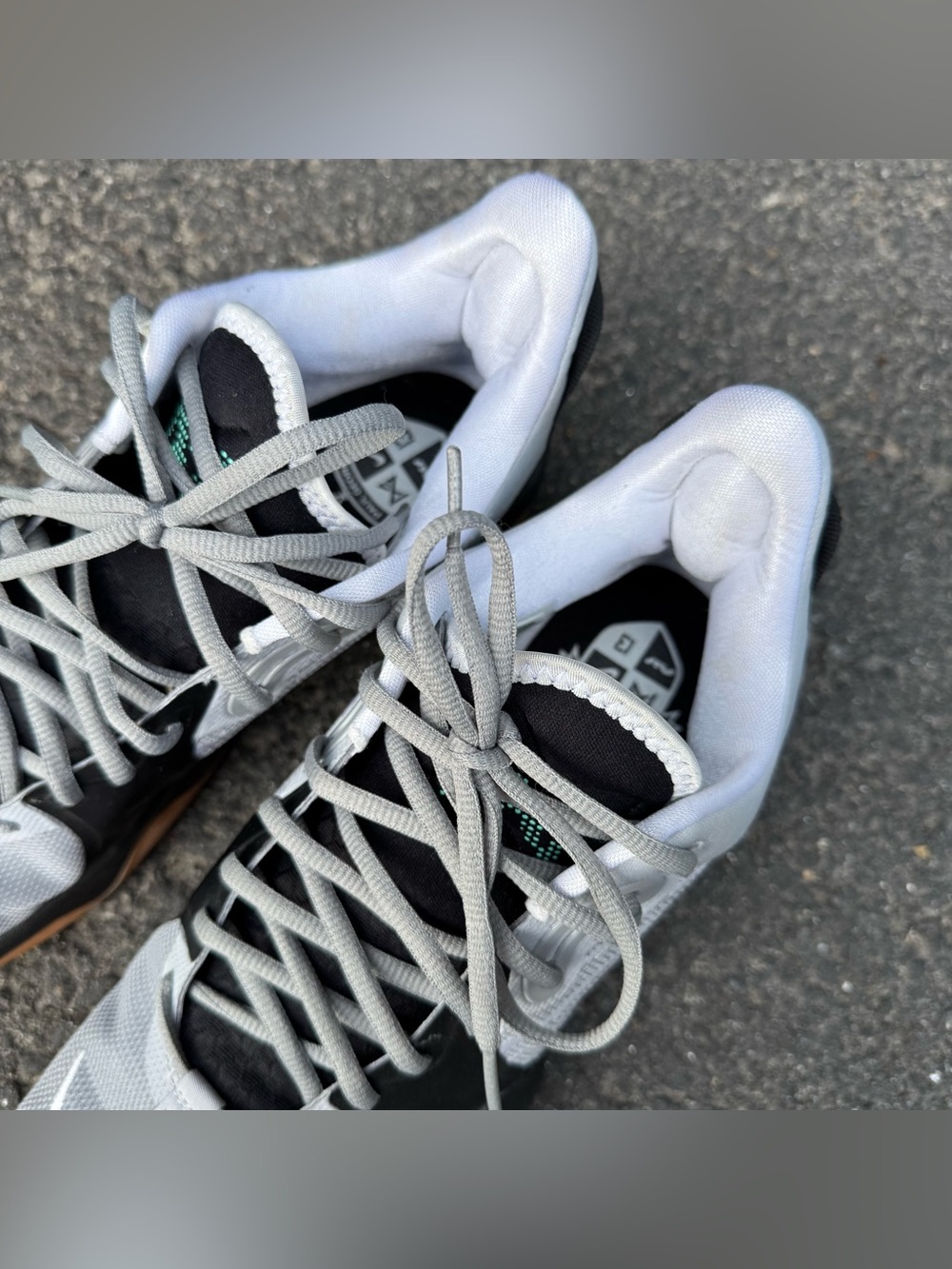 Nike PG 5 Paul George Shoes Mens 11.5 Gray Black Basketball Athletic DC6768-991 - Picture 6 of 9